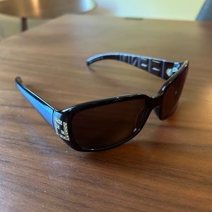 Fendi Crystal Logo Sunglasses